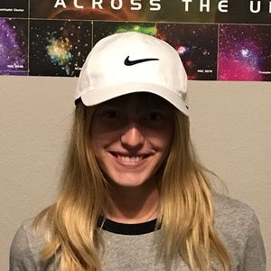 White Nike hat